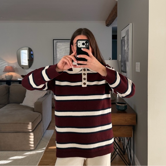 H&M Knit Rugby Shirt - Picture 7 of 7